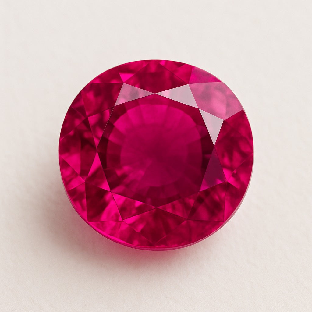 Traditional Ethnic Earrings with Hot Pink Stone