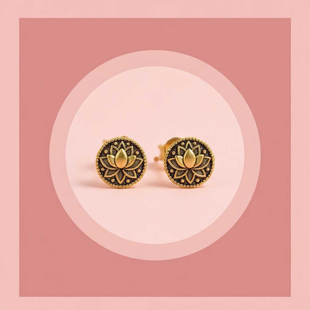 Ethnic stud earring for women indian traditional earring